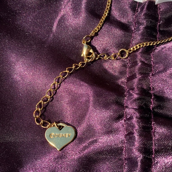 Disney Tinkerbell “Believe” 14k gold plated necklace with signature pouch - Picture 6 of 15